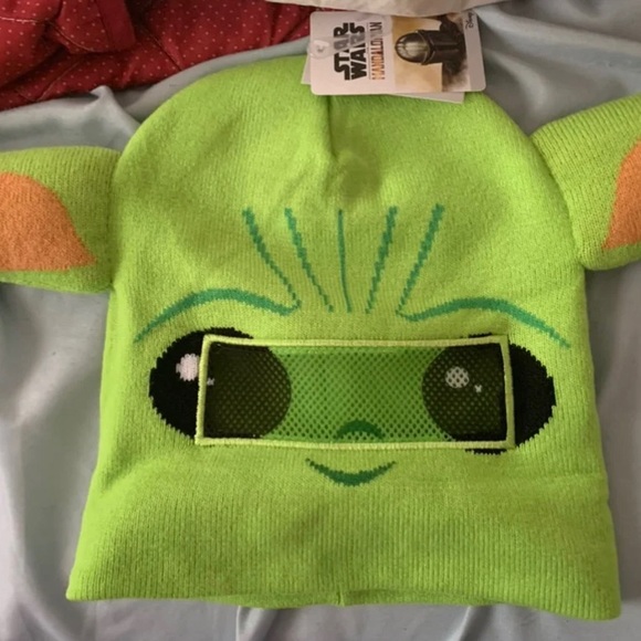✨ Baby yoda beanie and mask - Picture 2 of 3